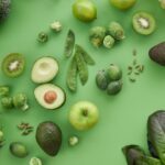 grünes Gemüse als gesunde Nahrungsmittel